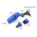 Mini Computer Vacuum USB Keyboard Cleaner PC Laptop Brush Dust Cleaning Kit. 