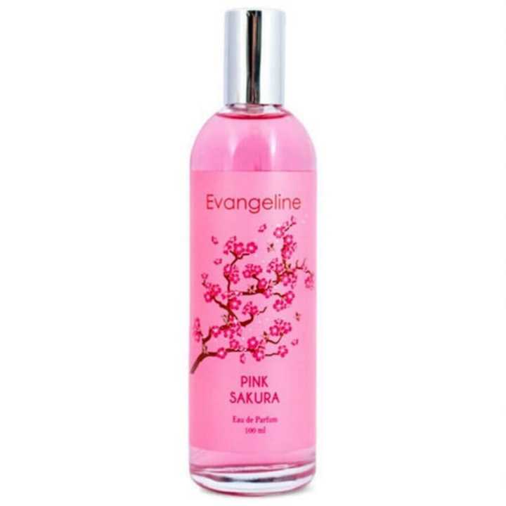 Evangeline Pink Sakura Eau De Toilette Natural Spray 100ml