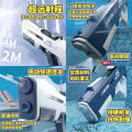 Cross-border Hot Item Electric Water Gun Automatic Water Absorption Children's Water Gun Continuous Pulse Water Splashing Festival Toy Water Gun Large Capacity. 