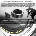 Commlite CM-EF-EOS R Lens Mount Adapter Electronic Auto Focus Mount Adapter with IS Function Aperture Control for Canon EF/EF Lens to Fit for Canon EOS R RF ount Full Frame Camera. 