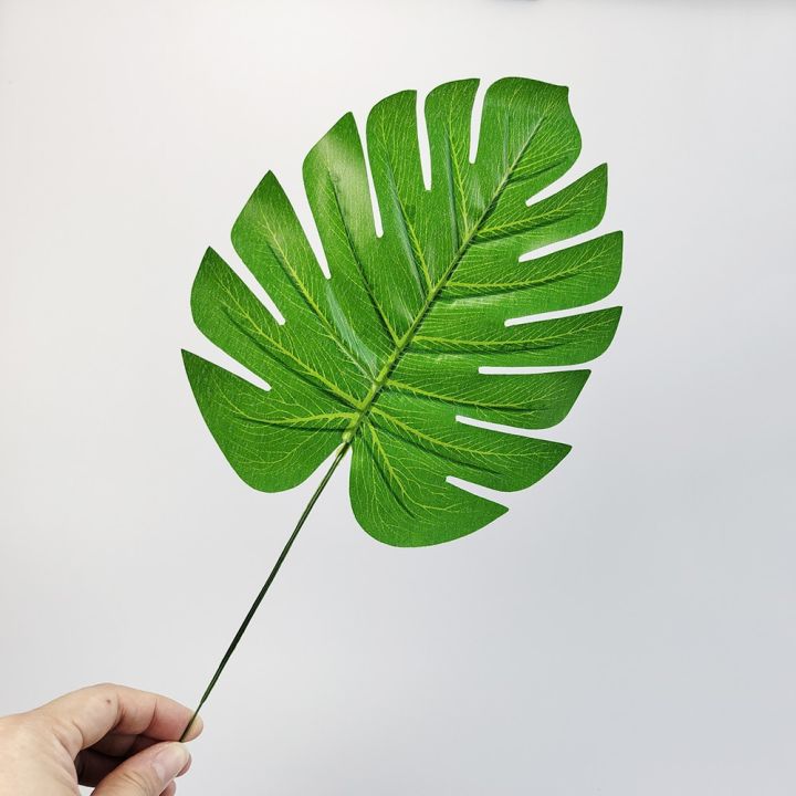 Artificial%20Turtle%20Leaves%20Green%20Gold%20Tropical%20Palm%20Leaves%20Monstera%20Leaves%20for%20Jungle%20Birthday%20Hawaiian%20Party%20Decorations%20-%20Image%205