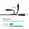 USB to DC Power Cable Universal USB to DC Jack Charging Cable Power Cord Plug Connector Adapter for Router Mini Fan Speaker. 