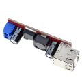 USB Dual Converter DC Charging 3A5V40V6VDC] KAMDSS015 [TZT-to-Dual USB-DC Buck Module LM2596. 