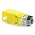 DC 3-6V 200RPM Yellow Double Axis TT Motor Plastic Gear Motor Gearbox for Smart Robot Car. 
