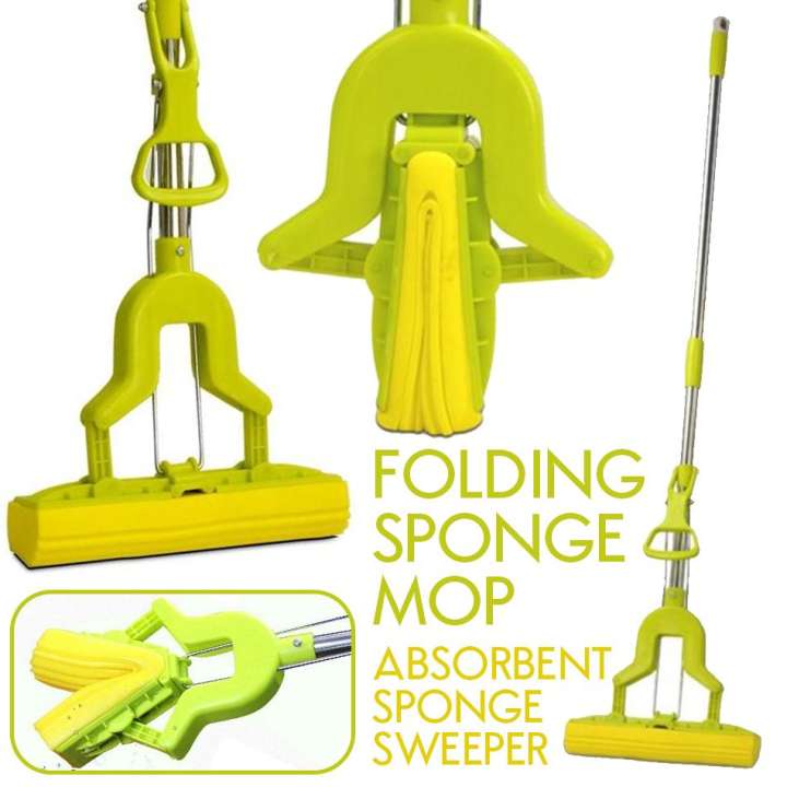Folding Squeeze Sponge Mop