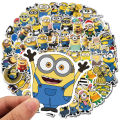 20/40/60 pcs Minions Cute Cartoon Stickers for Phone Laptop Motorcycle for Kids. 