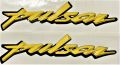 Bajaj Pulsar 220f/180/150/135 Coloured 3D Monogram Emblem Badge. 