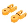 Yellow height Extension Extender Shock Absorber ATV Buggy Riser. 