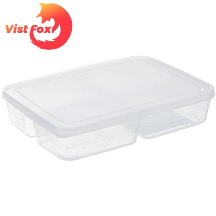 Easy%20to%20Carry%20Lunch%20Box%20Lunch%20Box%20Storage%20Good%20Sealing%20Food%20Grade%20Transparent%204%20Compartment%20Refrigerator%20Versatile%20Kitchen%20Organizer%20Lunch%20Box%20with%20High%20Temperature%20Resistance%20-%20Image%203