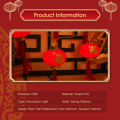 Auoyo 1.5M/3M Spring Festival Lantern String Celebration Red Lantern Festival Atmosphere Decoration Curtain Light String Chinese Red Lanterns Decorations New Year Lantern Hanging Lanterns. 