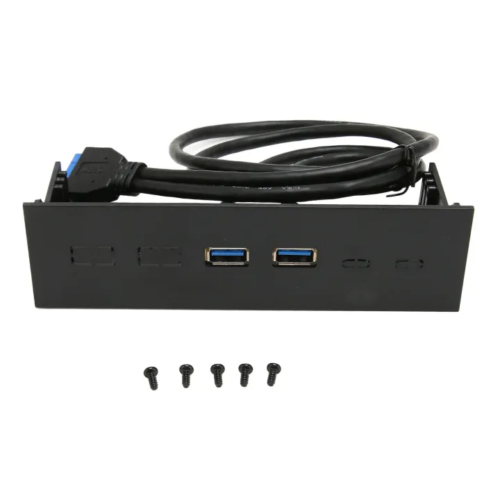 USB%20Front%20Panel%20Hub,%202%20Ports%205.25in%20Front%20Panel%20Easy%20Installation%20for%20PC%20Case%20-%20Image%205