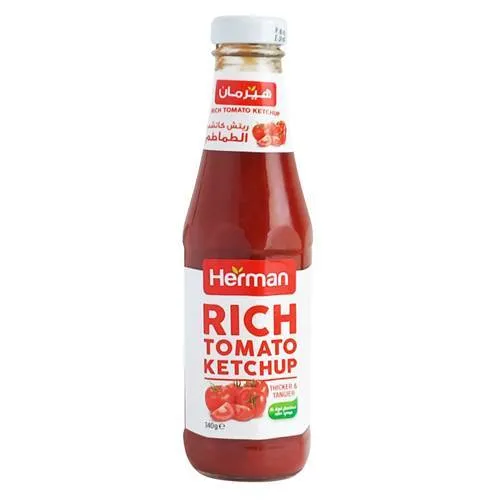 Tomato Ketchup 340Gm - Herman - AM000232
