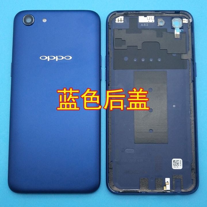 Battery Cover For Oppo A83 Back Case Rear Housing With Camera Lens Power Volume Button Cellphone Parts