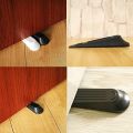 Set of 4 Hard Plastic Wedges Hard Door Stop Stoppers Home Organize. 