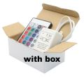 12V 5050 RGB LED Strip Controller box with 24 Key IR Remote Control 5m 2835, Light Control. 