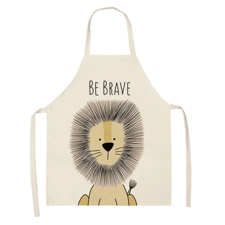 %E3%80%90HOT%E3%80%91%20Kitchen%20Cooking%20Apron%20Animal%20Print%20Aprons%20For%20Lion%20Elk%20Bear%20Fox%20Women%20Sleeveless%20Biking%20Bibs%20Pinafores%20Children%20Apron%20Home%20Bib%20-%20Image%202