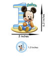 Mickey Mouse Customize Cake Topper Baby Boy Girl Cartoon Birthday Party Cakes Decorations. 