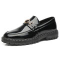 Summer Men's Casual Leather Shoes Slip-on Lofter Men's Shoes Tods Autumn Korean Style Versatile Trendy British Loafers. 