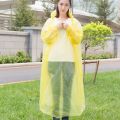 Disposable Polythene Emergency Waterproof Raincoat Mini Portable Transparent Hood Impermeable. 