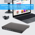 Non Slip USB 3.0 SATA External Drive Enclosure Replacement DVD CD-ROM RW Player Optical Drive Enclosure Case. 