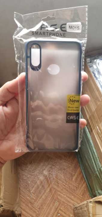 Gngle Matte Transparent Anti-knock Armor Back Cover For Smsung Galaxy a10s M01s