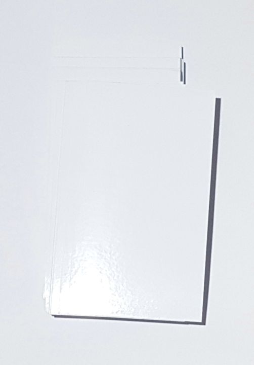 Blank White Sticker Paper Self Adhesive 100 sheets