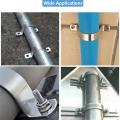 2 Inch 50mm Heavy Duty U-Tube Strap Clamp 2 Hole U-Tube Strap Clamp U-Bracket Pipe Strap Clamp. 
