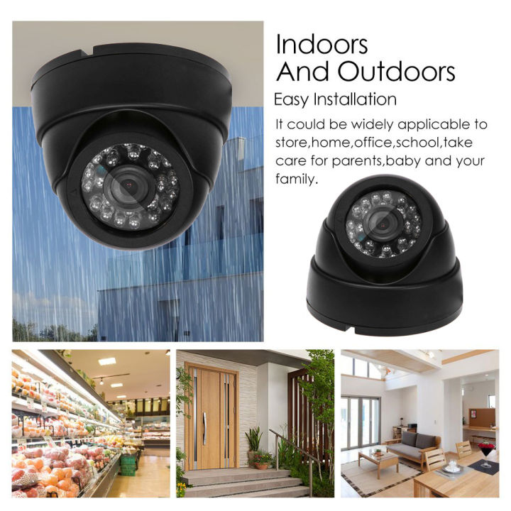 Security Camera 24LED IR AHD Camera Night Vision Audio HD 720P 1080P 1 ...