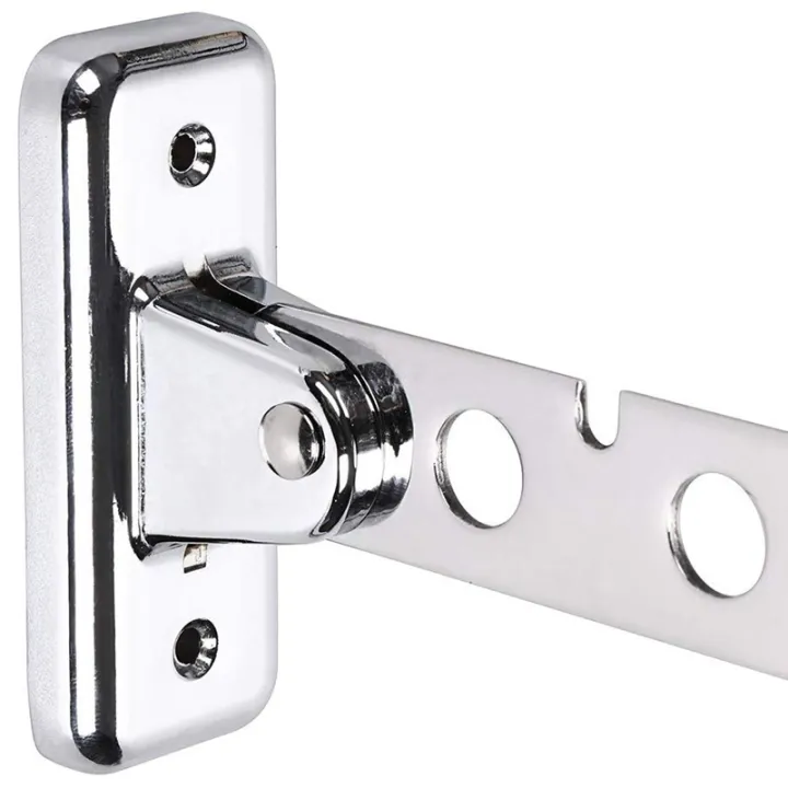 Folding%20Wall%20Mounted%20Clothes%20Hanger,%20Clothes%20Hook%20with%20Swing%20Arm%20Holder%20Clothing%20Hanging%20System,%20Closet%20Storage%20Organizer%20Heavy%20Duty%20Drying%20Rack(8%20Holes)%20-%20Image%204