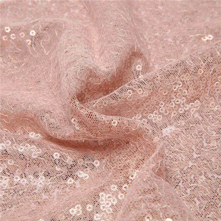 Rectangle%20Sequin%20Tablecloth%20Banquet%20Table%20Runner%20Wedding%20Reception%20Party%20Decor,%203%20Rose%20Gold%20-%20Image%207