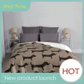 Badger Sausage Dog Lovers Blanket Fleece Spring Warm Flannel Dachshund Throw Blankets for Sofa Outdoor Bedroom Bedspread. 