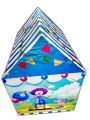 Toys House Hut Type Kids Toys Jumbo Size Play Tent House for Boys and Girls Tent House for Kids for Indoor and Outdoor (Circus House) |237 |239  |236 |KU395LKUGH |BLACKITO. 