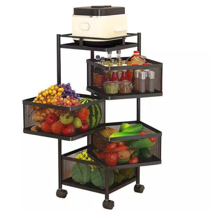 4tier%20Rotatable%20Kitchen%20Storage%20Rack%20Corner%20Organizer%20Trolley%20Cabinet%20Multi-Layer%20Shelf%20Fruit%20and%20Vegetable%20Basket%20Kitchen%20accessories%20-%20Image%203