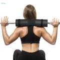 9x5'' Barbell Pad Standard Barbells Cushion with Safety Straps Foam -. 