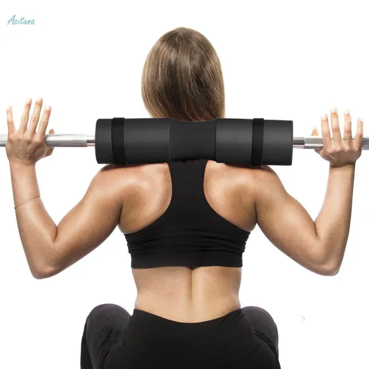 9x5''%20Barbell%20Pad%20Standard%20Barbells%20Cushion%20with%20Safety%20Straps%20Foam%20-%20-%20Image%209
