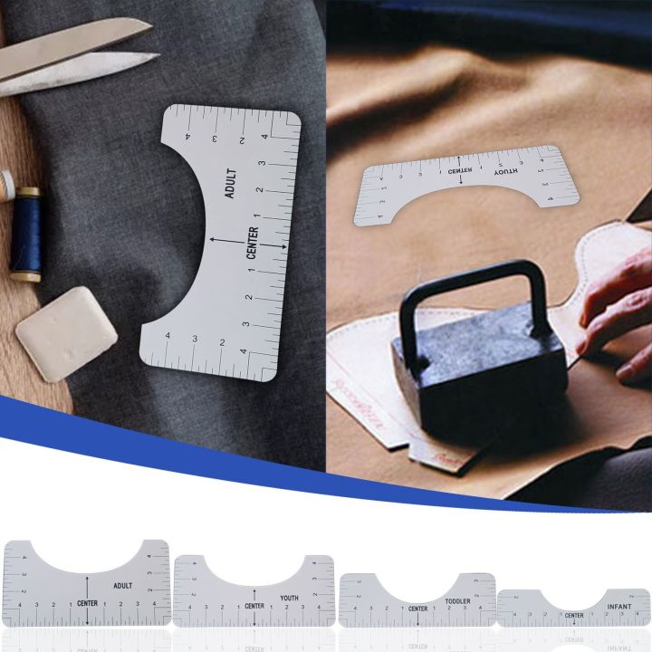 4Pcs/Set T-Shirt Alignment Ruler For Guiding T-Shirt Design Fashion ...