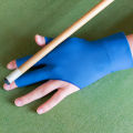1pc Spandex Snooker Billiard Cue Glove Pool Left Hand Open Three Finger Accessory Professional Billiards Gloves Left Hand Cover Sunlight Mall. 