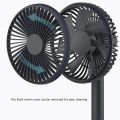 mini fan Portable Desk Fan 1200mAh Desktop Quiet Mini Cooling Fan USB Charging Air Cooler Table Fan 4-speed Electric Fan for Home CampingFashion Jewellery. 