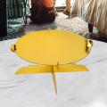 Cake Stand Easy Installation Stylish Practical Single Layer Round Cupcake Stand Perfect for Parties Events Sturdy Cupcake Holder. 