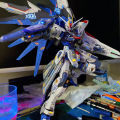 Bandai Model MG Red Heresy MB Strike Free Unicorn Flying Wing, Gundam Anime Mecha Assemble Figure Toy. 