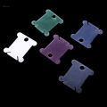 50pc Plastic Thread Winding Plate Board Embroidery Floss Bobbin Spool Holder. 
