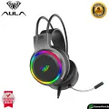 Aula S608 RGB Lighting Surround Bass Stereo Noise Cancelling Mechanical Gaming Headphone 6 Months Warranty. 