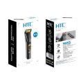 HTC AT-509 Men's Trimmer 90 Minutes Runtime Stainless Steel Blades 8 Length Settings Sleek Black Design. 