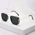 Higher grade sunglasses for Men and Women iron man sunglasses Iron Unisex Sunglasses Frame, UV400 Protection, Anti-Glare, Futuristic Design for Men & Women". 