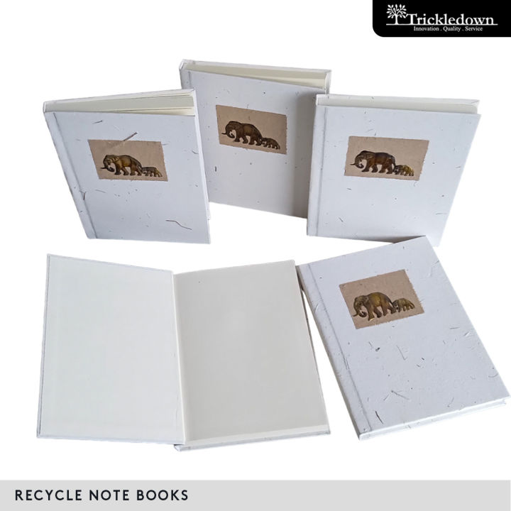 Elephant Dun Recycled Note Book - Large