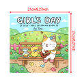 Girls Day A Self-love Coloring Book For Adults And Teens Featuring Activities From Everyday Life Alone Time Coloring Book. 