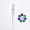 5/10/20/30/40/50/100 Pcs F5 5mm seven colors LED Slow RGB Flash Red Green Blue Rainbow Multi Color Light Emitting Diode Round LED Full Color. 
