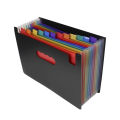 Colorful A5 Multi-Layer Expanding File Receipt Folder Organizer Pockets Holder. 