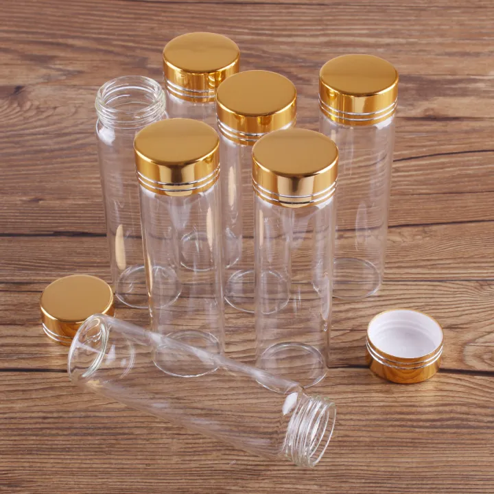 5pcs%2050ml%2030*100mm%20Spice%20Jars%20Glass%20Bottle%20With%20Golden%20Caps%20Glass%20Vessels%20Potion%20Bottles%20Perfume%20Bottle%20For%20Wedding%20Favors%20-%20Image%202