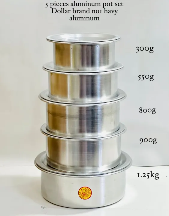 Aluminium%20cooking%20Pot%205%20Pcs%20/%20%20Doller%20Brand%20For%20Jafna%20Pots/%20Heavy%20Pots%20300g-1.25kg%20-%20Image%202